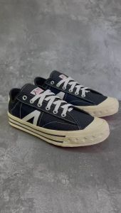 SEPATU AKNA OS BLACK WHITE Aerostreet Comfy Putih - Sepatu Slip On Slop Casual Sneaker Pria Wanita Sepatu dorks Kets Pria sepatu AKNA 97S converse87 70s all star sepatu ventela sepatu vans old skool all star sepatu Jhonson public pria dan wanita