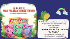 Sách: Combo Khám Phá Bí Ẩn Thế Giới Tự Nhiên - Dành Cho Học Sinh (5 Cuốn): Sinh Vật + Khủng Long + Động Vật + Vũ Trụ  + Côn Trùng