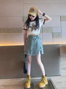 ZIRUIBABA | Summer Thin Jeans Shorts Suit