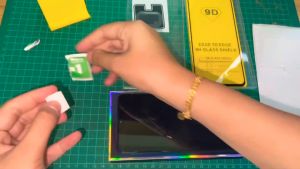 ALVA Paket 3IN1 Tempered Glass Full Samsung A06 M22 F22 4G Free Anti Gores Camera + GARSKIN