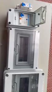 Tủ điện nhựa chống nước lắp nổi - Hộp điện chống nước HT-3WAY 5WAY 8WAY 12WAY 18WAY 24WAY