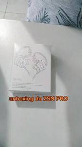 KZ ZSN Pro Metal Earphones 1BA+1DD Hybrid Technology HIFI Bass Headset In-Ear Earbuds Headphones with Mic