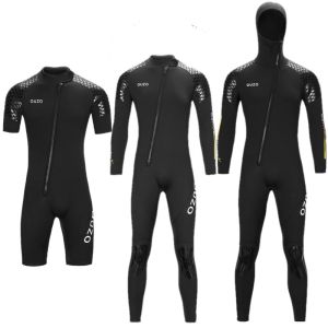 1.5/3mm Diving Suit Mens Motorboat Surfing Heattech Snorkeling Suit 5mm Surfing Womens One-Piece Jellyfish Winter Swimming Wet Suit