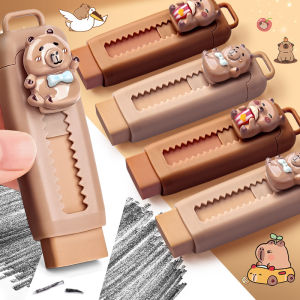 Kawaii Stationery Aesthetic Stationery Office Supplies School Items Gift For Kids Eraser Cute Capybara Eraser Cute Funny Rubber