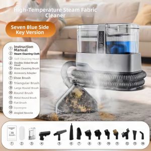 KLINSMANN | Multifunction High-Temperature Steam Hot Water Fabric Cleaner
