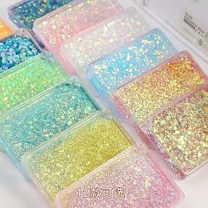 Guka DIY Material Pack Decorative Stickers Gupan Disc Brick Handbook Key chain Acrylic Photo Frame Goka Tweezers - Creative Korean Style, Perfect for Kids 6+, Various Designs and Sizes