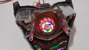 Lampu Rem Berkedip Proyektor DC 12V | Bola Lampu Rem LED Sepeda Motor | Lampu Belakang Rem