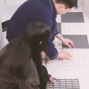 【Ready Stock】 Anti Slip Splicing PVC Bathroom Toilet Kitchen Floor Mat Non Slip Mat Toilet Floor Mat 30*30cm