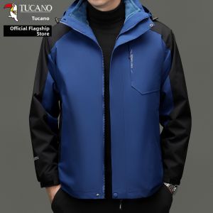 TUCANO | Multi-functional Detachable Fleece Lining Winter Mens Jacket