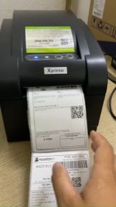 Cuộn 300 Tờ A7 Giấy In Đơn Hàng - In Tem mã vạch vận chuyển TMĐT 75x100 x30m TÂN BÌNH