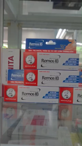 Gel Remos IB Giảm Đỏ Ngứa Giảm Sưng Tấy Do Côn Trùng Cắn | Tuýp 10g