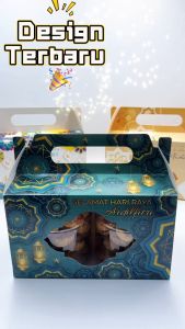 Kotak Raya gift box / Festival Gable Box / Hari Raya Doorgift Box / Kotak Bahulu / Goodies Box / Perayaan doorgift box