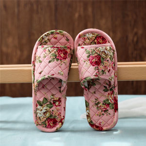 2025 New Hemp Indoor Slippers Silent Wooden Floor Couples Home Shoes Cotton Upgraded Version Spring Summer Autumn Winter