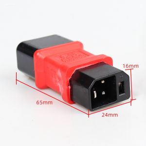 Phích Cắm Chuyển Đổi Xe Điện New National Standard 2+2 Đầu Nguồn Dây Cáp Phích Cắm Sạc Xe Đạp Điện Đầu Cắm Chữ T