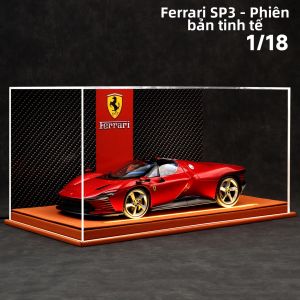 Bburago | Premium 1:18 Scale Detailed Alloy Ferrari SP3 Racing Car Model