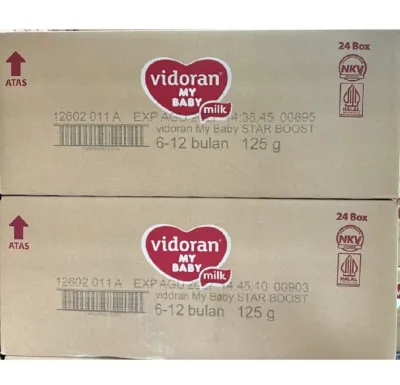 VIDORAN 6-12 ISI 24 BOX (1 KARTON). perbox isi 125gr.exp MARET 2027