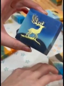 Merry Christmas Soap Stamp 圣诞皂章 Stamp Sabun Cop Sabun