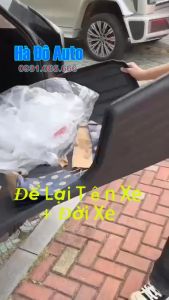 Lót Cốp Nhựa TPO Rio Bản Hatbach - Lót Cốp Kia Rio - Khay Cốp Kia Rio Hatbach