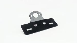 JNYD Black Universal Motorcycle License Plate Holder Support Rear Tail Light Bracket Mount Holder