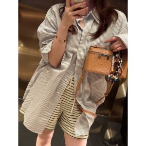 Bychanceshop 24 Chick Yellow Ostrich Grain Cowhide Lunch Box Bag Shoulder Crossbody Womens Satchel Small Square Bag