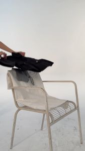 Maison นอนซาลฆราฟู Top ราคาเฉพาะ เสื้อเชิ้ตแขนสั้นผ้าไนลอนฟอก ดีเทลกระเป๋ายาว สินค้าพร้องส่ง