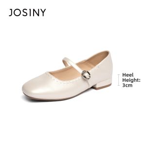 Josiny | Silver Spring/Summer French Mary Jane Shoes Comfy