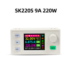 9A 220W DC Buck Boost Converter CNC Adjustable Regulated Power Supply Module Constant Voltage Current MPPT Solar Charging Module