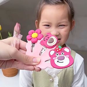 Jepit Rambut Anak Karakter Sanrio Lucu Jepitan Fashion Korea Hair Clip Wanita Model Lotso Angele Stella Aksesoris Rambut