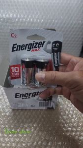 Vỉ 2 viên pin trung size C Energizer MAX E93 BP2 chính hãng