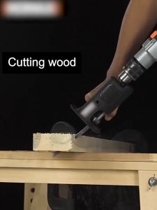 Electric Drill Jig Saws Connector Woodwork Cutting Electric Drill ChainSaw Convert Curve Reciprocating Jig Saw Adapter