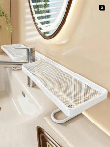 evesigar | Drill-Free Bathroom Wall-Mounted Shelf
