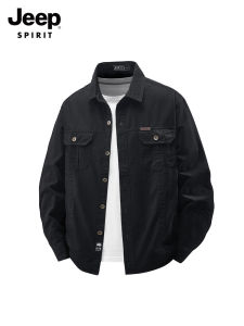 JEEP SPIRIT | Casual Long-sleeve Collar New Season Workwear Shirt