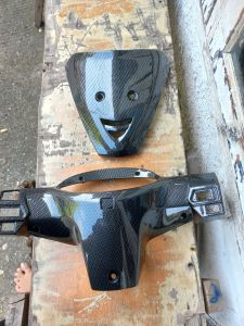 batok belakang dan dada dasi depan karisma karbon