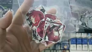 Honkai Star Rail - Set 10/15 Sticker Kafka - Thợ Săn Stellaron | Không ai được ngủ - game HSR hình dán chống nước cute