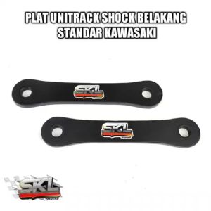 Plat unitrek unitrack shock shok belakang ninja 150 r ss Standar Kawasaki