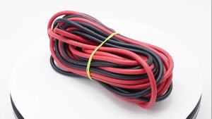 2 Meter Silicon Wire 8 10 12 14 16 18 20 22AWG Heatproof Soft Silicone Silica Gel Wire Cable (1Meter Red+1Meter Black) )