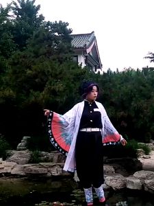 Full Set Demon Slayer Shinobu Cosplay Costume for Women Demon Slayer Shinobu haori Outfit Christmas