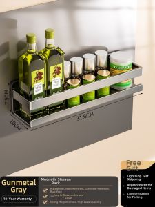 LOCIKA | Magnetic Hole-free Wall Shelf