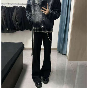 ZHUOCAN | Male Fall Flared Street Style Slim Leg Trousers