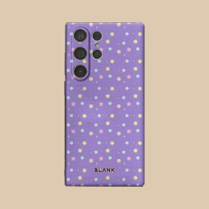 Ốp Điện Thoại Samsung Galaxy S26/S25/S24 A56 A36 Lavender Star Glow Chống Sốc Từ Tính Chống Xước Chất Liệu TPU Mềm Bảo Vệ Toàn Diện Dành Cho Nữ Và Bé Gái