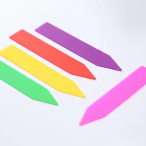 100Pcs Waterproof White PVC Garden Plant Plug-in Labels Plant Tags Plant Tag Stake for Seedlings Vegetables Classification