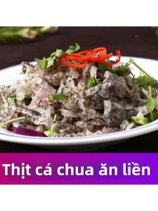 Bì Cá Cay Nóng Sẵn Ăn 10 Gói