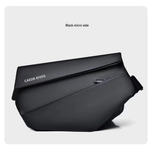Mens crossbody bag Commuter bag chest bag Mens messenger bag Riding bag Motorcycle backpack Sports boys shoulder bag