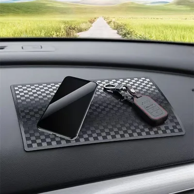 Car Non-Slip Mat Auto Silicone Interior Dashboard Phone Anti-Slip Storage Mat Pads For Car Mobile Phone Car Accessories