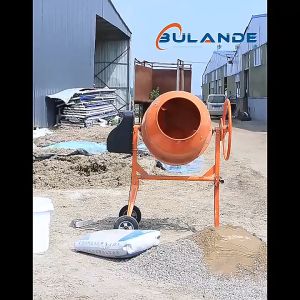 Cement mortar mixer Concrete concrete sand mixer Feed electric household small mixing machine/70L/140/200L