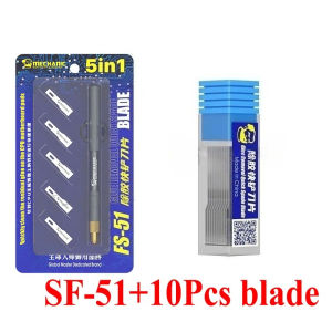 MECHANIC | MECHANIC FS-51 Removal Shovel Blade Set Hard Steel For  Mobile Phone Motherboard IC Chip Repair Glue Scraping And Cleaning