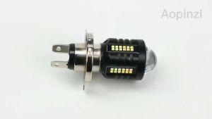 【Trending in Fashion】 OPRAH 1PCS Super Bright Motorcycle Headlight LED P15D H4 H6 2016 BA20D Bulbs 2016 3570 73SMD Moto LED Motorbike Lamp 6500K White Two Color 8000LM 12V Original