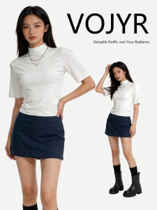VOJYR | Summer Seductive Style Skinny T-Shirt and A-Line Skirt Set
