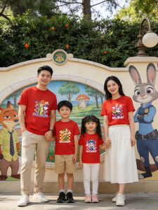 JIEBANXI | Crazy Animals Premium Cotton Family T-Shirts