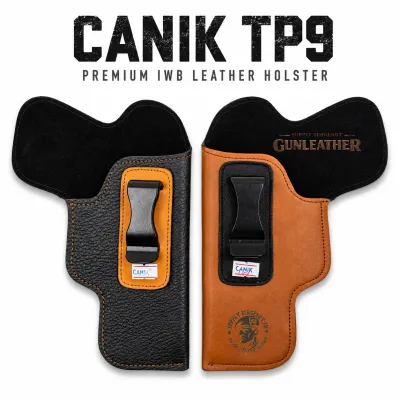 CANIK TP9 INSIDE CONCEALED LEATHER HOLSTER